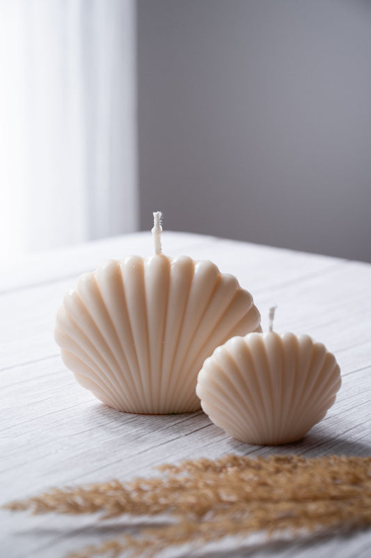 Seashell Candle