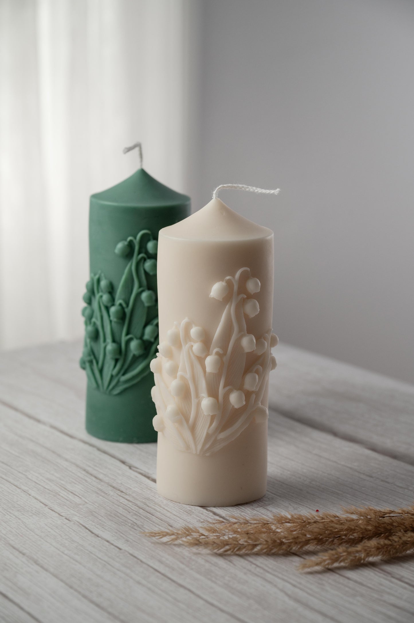 Muguet - Lily of the Valley Pillar Candle