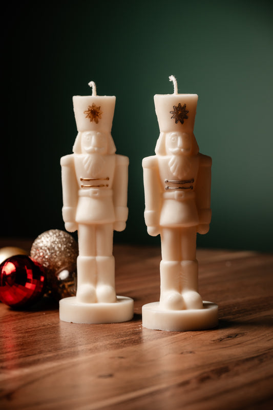 Nutcracker Candle | Christmas candle | Soy Wax Candle